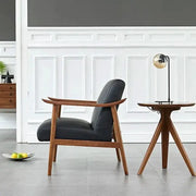 BroDeals Arm Chairs, Recliners & Sleeper Chairs Mid-Century Armchair Black Mid-Century Armchair Black