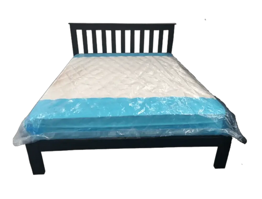 BroDeals Bed Frame Classic Double Bed Black Classic Double Bed Black