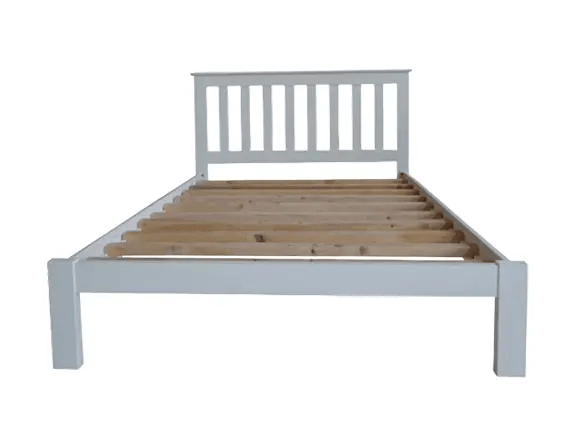 BroDeals Bed Frame Classic Double Bed White Classic Double Bed White