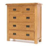 BroDeals Bedroom Furniture Sets Oak Bedroom Suite - 5 Piece Oak Bedroom Suite - 5 Piece