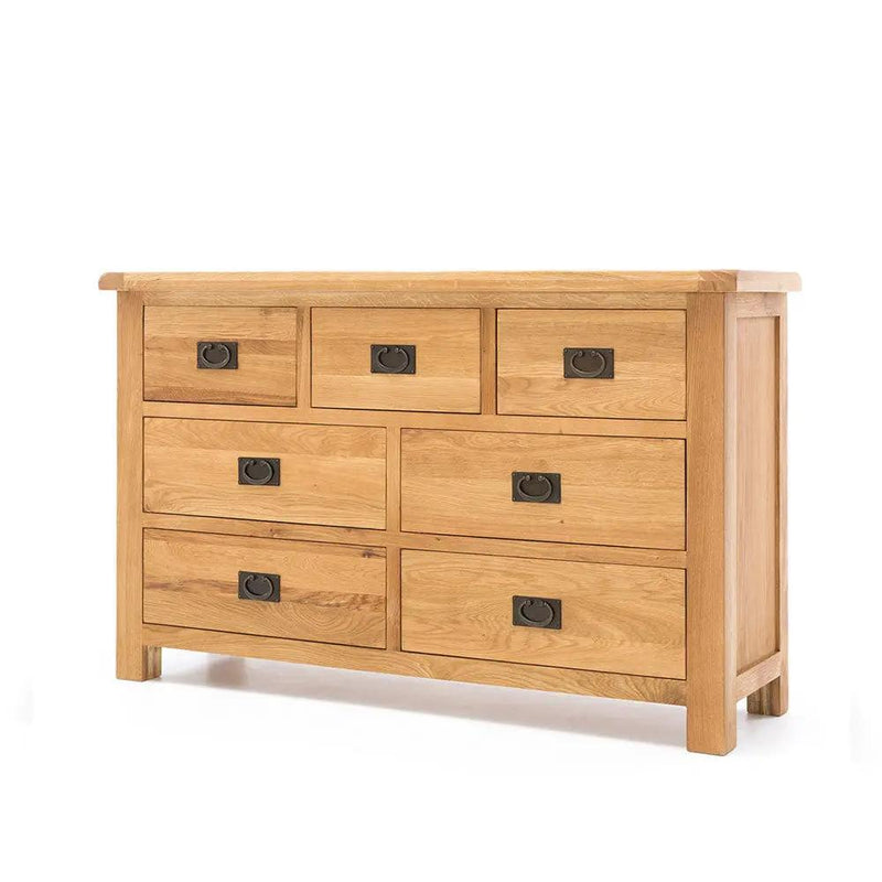 BroDeals Bedroom Furniture Sets Oak Bedroom Suite - 5 Piece Oak Bedroom Suite - 5 Piece