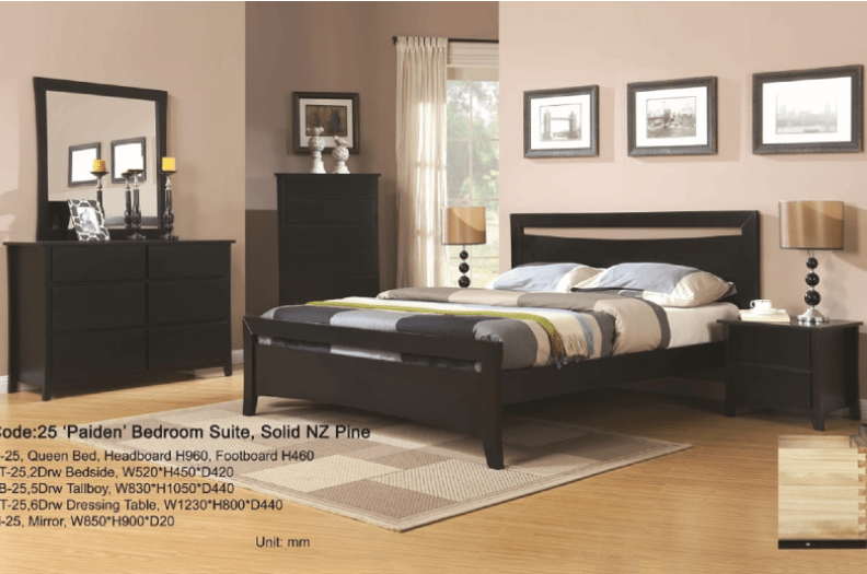 Paiden 5 Pcs Bedroom Suite by BroDeals