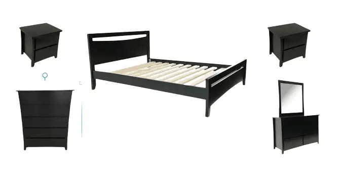 BroDeals Bedroom Furniture Sets Paiden 5 Pcs Bedroom Suite Paiden 5 Pcs Bedroom Suite