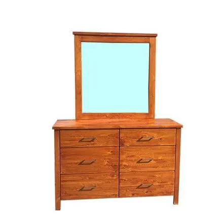 BroDeals Bedroom Furniture Sets Tina Dresser with Mirror Tina Dresser with Mirror