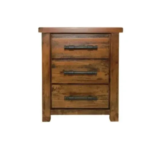 BroDeals Bedroom Furniture Sets Woodgate 3 Drawer Bedside Table Woodgate 3 Drawer Bedside Table