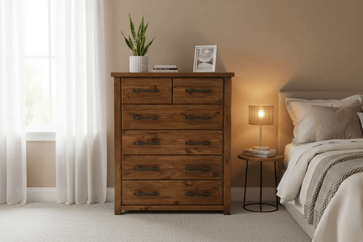 BroDeals Bedroom Furniture Sets Woodgate 6 Drawer Tallboy Woodgate 6 Drawer Tallboy