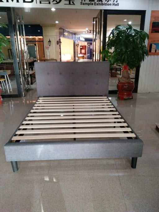 BroDeals Beds & Bed Frames Shirley Queen Bed Frame Grey Shirley Queen Bed Frame Grey