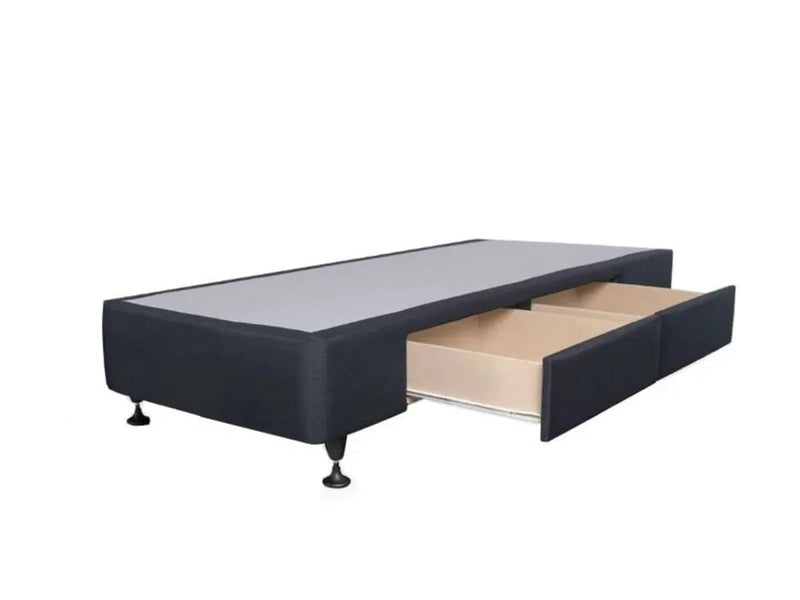 BroDeals Beds & Bed Frames Single Base with Two Drawers Single Base with Two Drawers