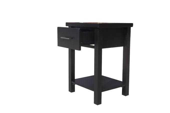 BroDeals Bedside Table Helen Bedside Table Black Helen Bedside Table Black
