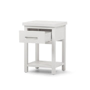 BroDeals Bedside Table Helen Bedside Table White Helen Bedside Table White