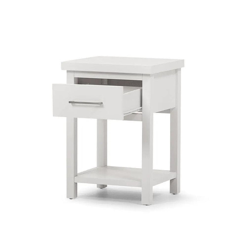 BroDeals Bedside Table Helen Bedside Table White Helen Bedside Table White