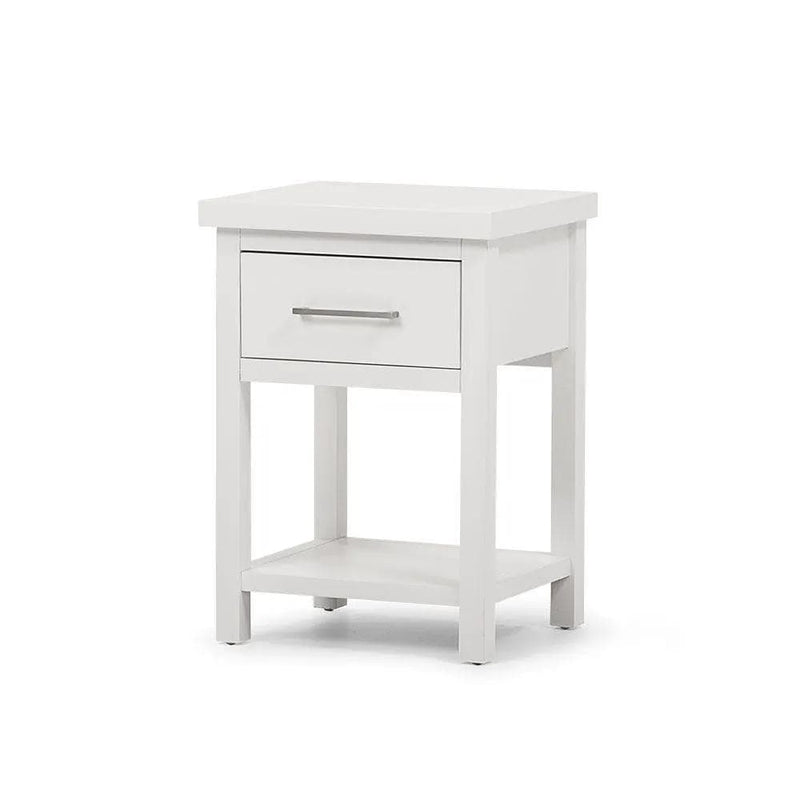 BroDeals Bedside Table Helen Bedside Table White Helen Bedside Table White