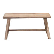 BroDeals Bench Rustico Reclaimed Teak Bench Medium - Natural Rustico Reclaimed Teak Bench Medium - Natural