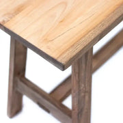 BroDeals Bench Rustico Reclaimed Teak Bench Medium - Natural Rustico Reclaimed Teak Bench Medium - Natural