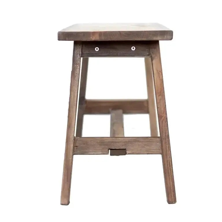 BroDeals Bench Rustico Reclaimed Teak Bench Medium - Natural Rustico Reclaimed Teak Bench Medium - Natural