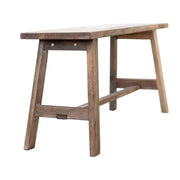 BroDeals Bench Rustico Reclaimed Teak Bench Medium - Natural Rustico Reclaimed Teak Bench Medium - Natural