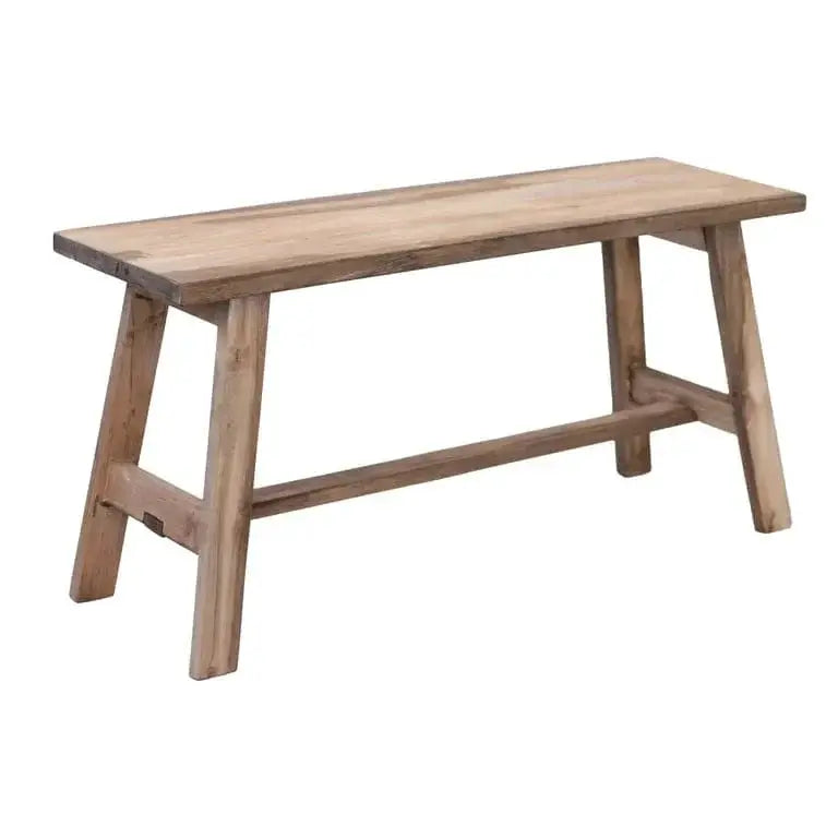 BroDeals Bench Rustico Reclaimed Teak Bench Medium - Natural Rustico Reclaimed Teak Bench Medium - Natural