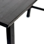 BroDeals Benches Rustico Reclaimed Teak Bench Medium - Black Rustico Reclaimed Teak Bench Medium - Black