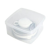 BroDeals Collapsible Water Bottle Collapsible Water Bottle - White Collapsible Water Bottle - White