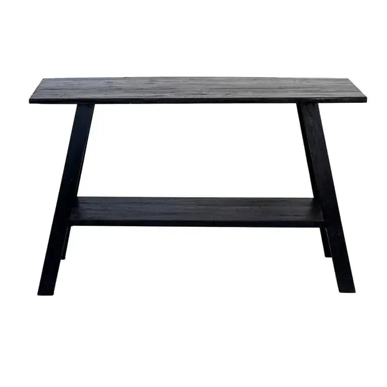 BroDeals Console Table Rustico Console Table - Reclaimed Teak - Black Rustico Console Table - Reclaimed Teak - Black