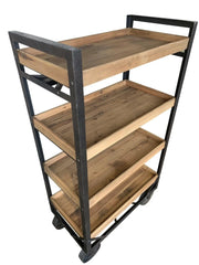 BroDeals Display Cabinet Display Unit on Wheels Display Unit on Wheels