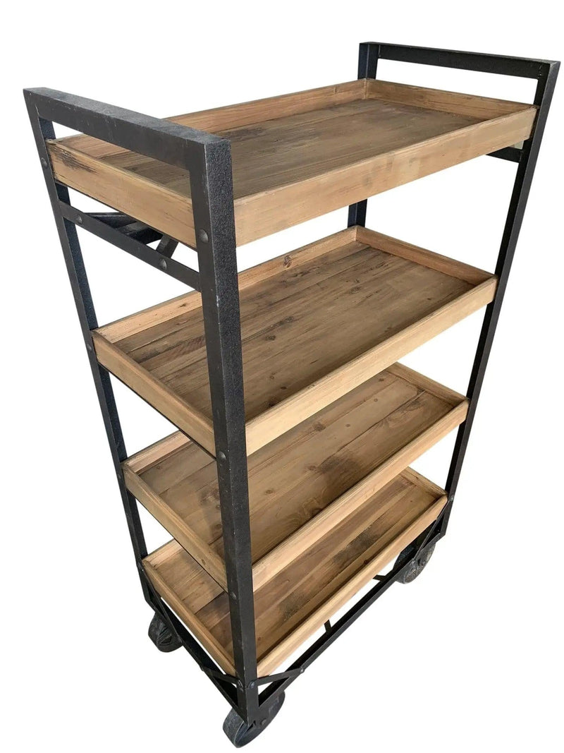 BroDeals Display Cabinet Display Unit on Wheels Display Unit on Wheels