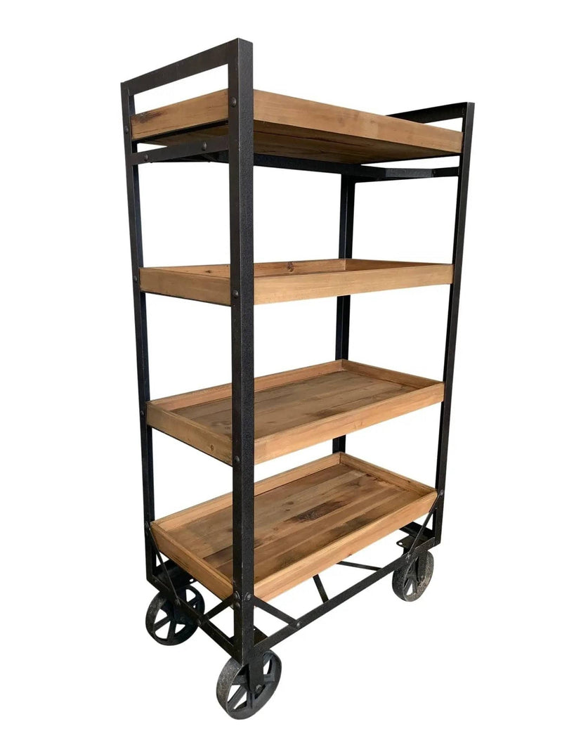 BroDeals Display Cabinet Display Unit on Wheels Display Unit on Wheels