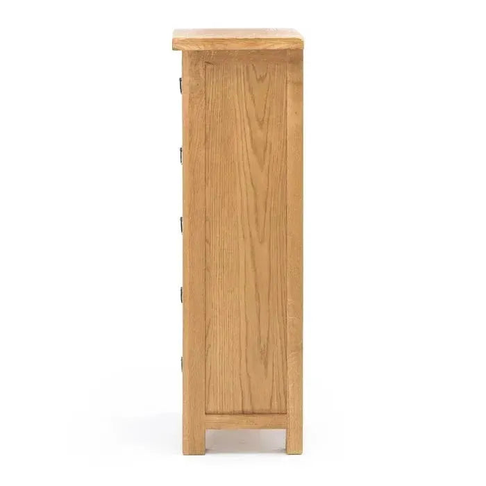 BroDeals dressers Oak 5 Drawer Slimboy Oak 5 Drawer Slimboy