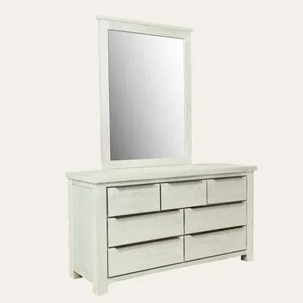 BroDeals Dressing Table Milan Dresser with Mirror Milan Dresser with Mirror