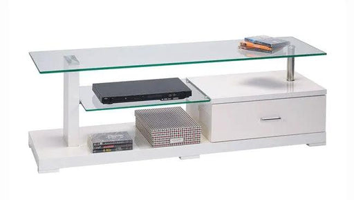 BroDeals Entertainment Centers & TV Stands Myron TV Unit - White Myron TV Unit - White