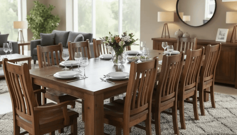BroDeals Kitchen & Dining Furniture Sets Felton Dining Suite 2100-10Seater Felton Dining Suite 2100-10Seater