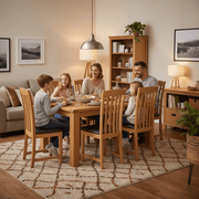 BroDeals Kitchen & Dining Furniture Sets Oak Dining Suite 6 Seater Oak Dining Suite 6 Seater