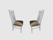 BroDeals Kitchen & Dining Room Chairs Ashland Dining Chairs Set of 2- FABRIC PAD Ashland Dining Chairs Set of 2- FABRIC PAD