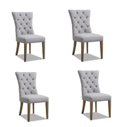 BroDeals Kitchen & Dining Room Chairs Tufted Back Dining Chair Tufted Back Dining Chair