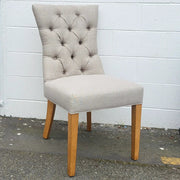 BroDeals Kitchen & Dining Room Chairs Tufted Back Dining Chair Tufted Back Dining Chair