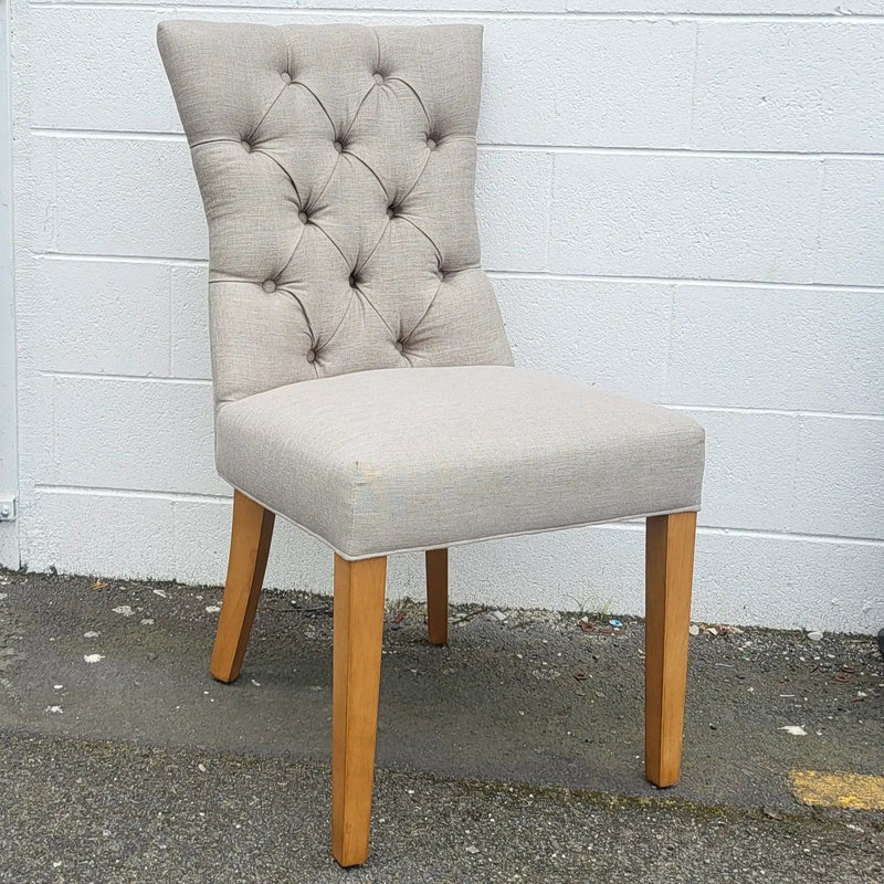 BroDeals Kitchen & Dining Room Chairs Tufted Back Dining Chair Tufted Back Dining Chair