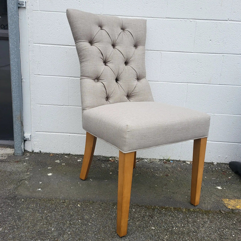 BroDeals Kitchen & Dining Room Chairs Tufted Back Dining Chair Tufted Back Dining Chair