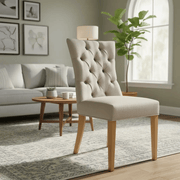 BroDeals Kitchen & Dining Room Chairs Tufted Back Dining Chair Tufted Back Dining Chair