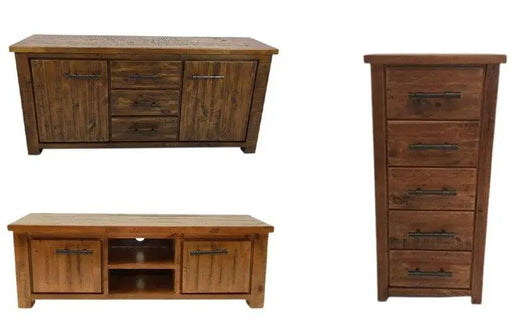 BroDeals Living Room Set Buffet Table| TV Unit | Slimboy | Set of 3 Buffet Table| TV Unit | Slimboy | Set of 3