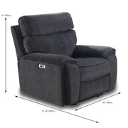 BroDeals Lounge Suite Ashleigh Electric Recliner Lounge Suite - 3+1+1 Ashleigh Electric Recliner Lounge Suite - 3+1+1