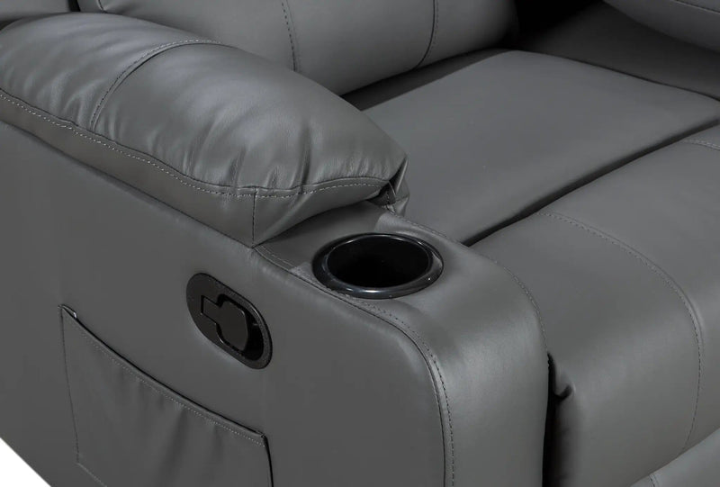 BroDeals Lounge Suite Madrid Manual Recliner Lounge Suite - 3+1+1 Madrid Manual Recliner Lounge Suite - 3+1+1