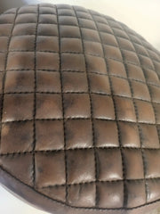 BroDeals Ottoman Leather Ottoman/Stool Leather Ottoman/Stool