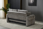 BroDeals Shelby 2 Seater Roll Out Sofa bed - Silver Shelby 2 Seater Roll Out Sofa bed - Silver