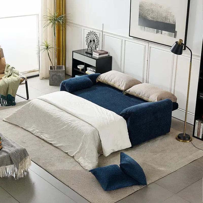 BroDeals Sofabed Rome 2 Seater Roll Out Sofabed - Dark Blue Rome 2 Seater Roll Out Sofabed - Dark Blue