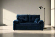 BroDeals Sofabed Rome 2 Seater Roll Out Sofabed - Dark Blue Rome 2 Seater Roll Out Sofabed - Dark Blue