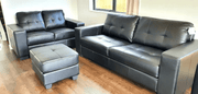 BroDeals Sofas Metro 2 Seat Sofa - Black Metro 2 Seat Sofa - Black
