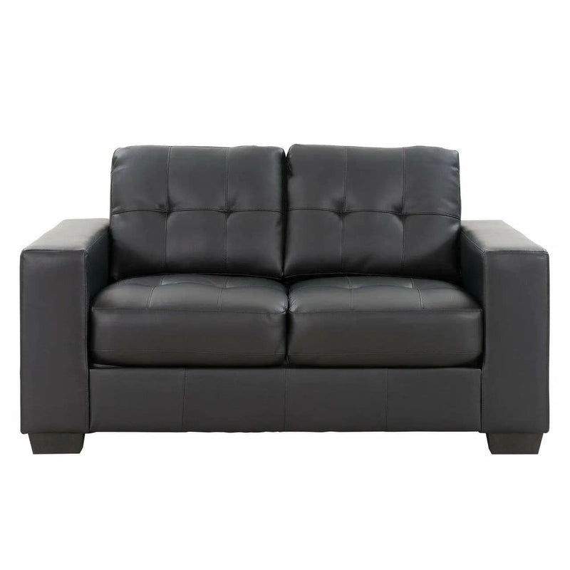 BroDeals Sofas Metro 2 Seat Sofa - Black Metro 2 Seat Sofa - Black