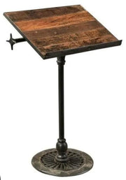 BroDeals Table & Bar Stools Solid Teak Menu Stand | Lecturn Solid Teak Menu Stand | Lecturn