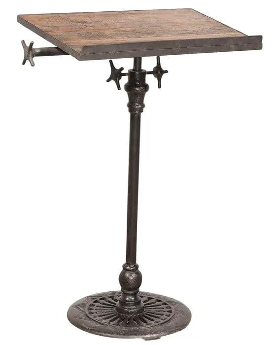 BroDeals Table & Bar Stools Solid Teak Menu Stand | Lecturn Solid Teak Menu Stand | Lecturn