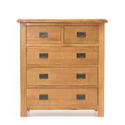 BroDeals Bedroom Furniture Sets Oak Bedroom Suite - Set of 4 Oak Bedroom Suite - Set of 4